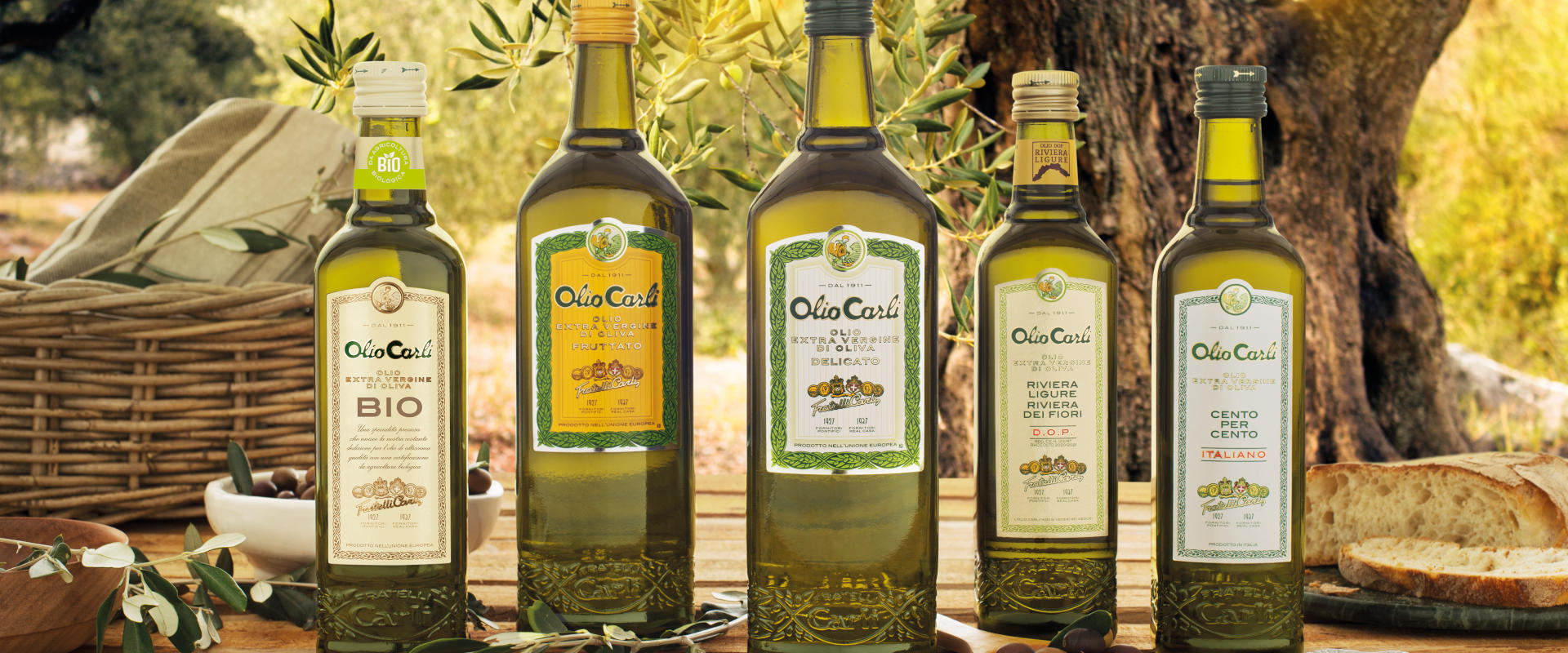 Native Olivenöle extra Carli