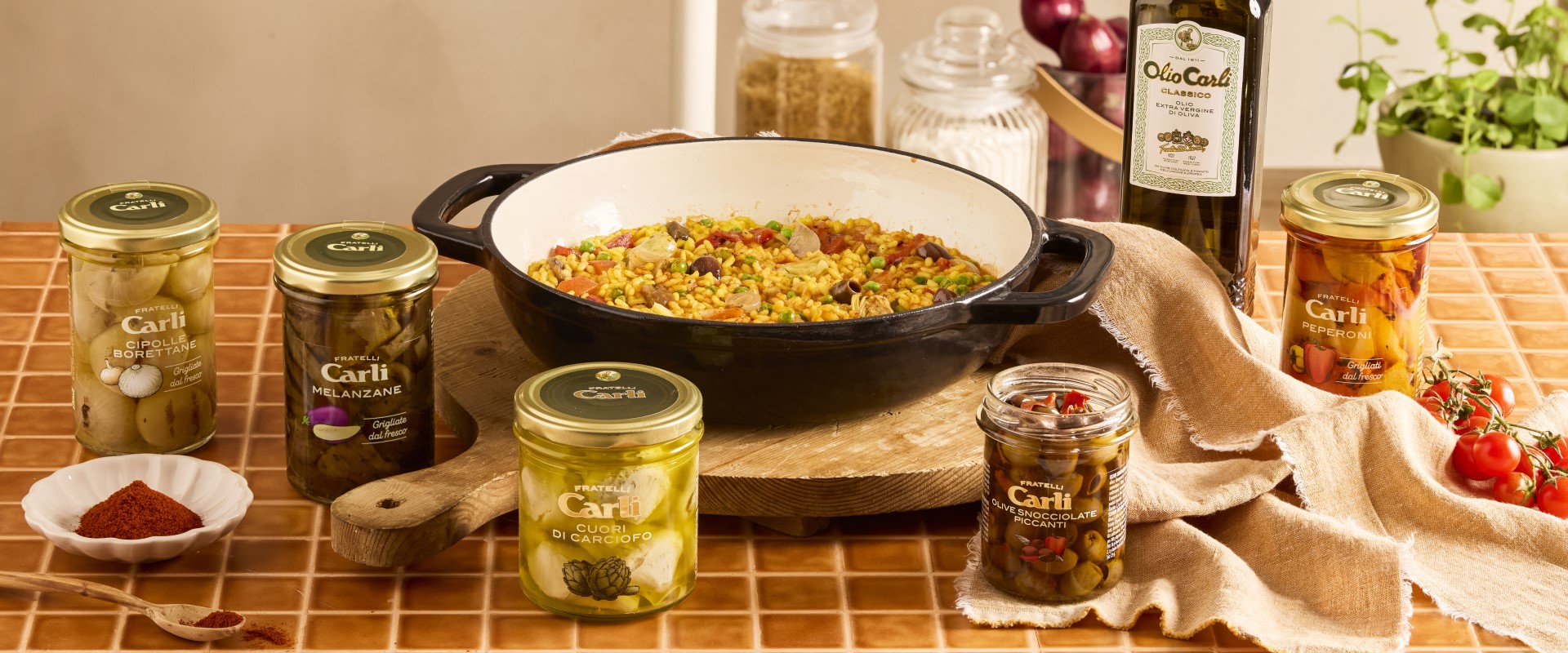 vegetarische paella