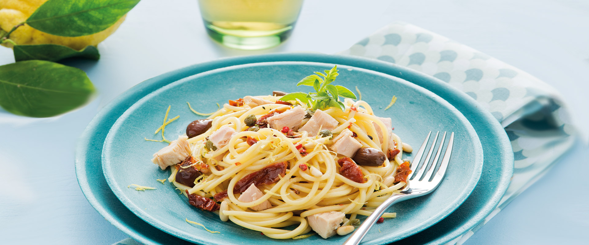 Spaghetti mit Thunfisch und Zitronenschalen | Fratelli Carli AT