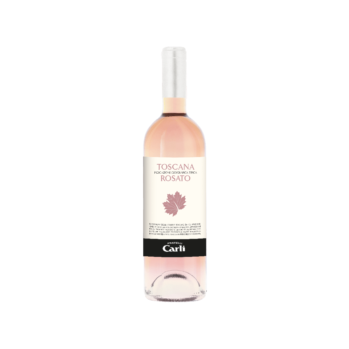 Flasche Rosé-Wein