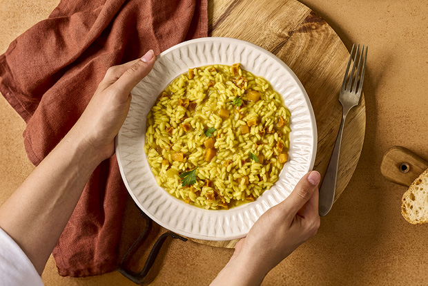 Risotto mit Kuerbis