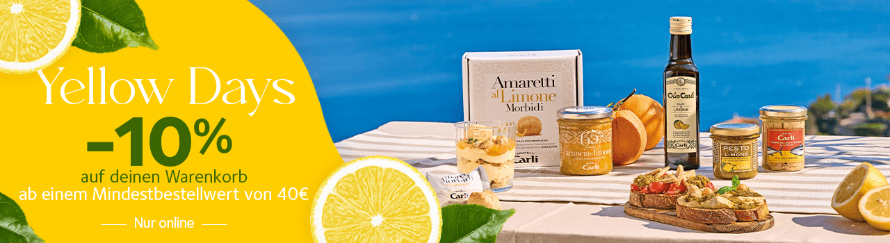 Yellow Days Angebot: 10€ rabatt auf deinen Einkaufswagen