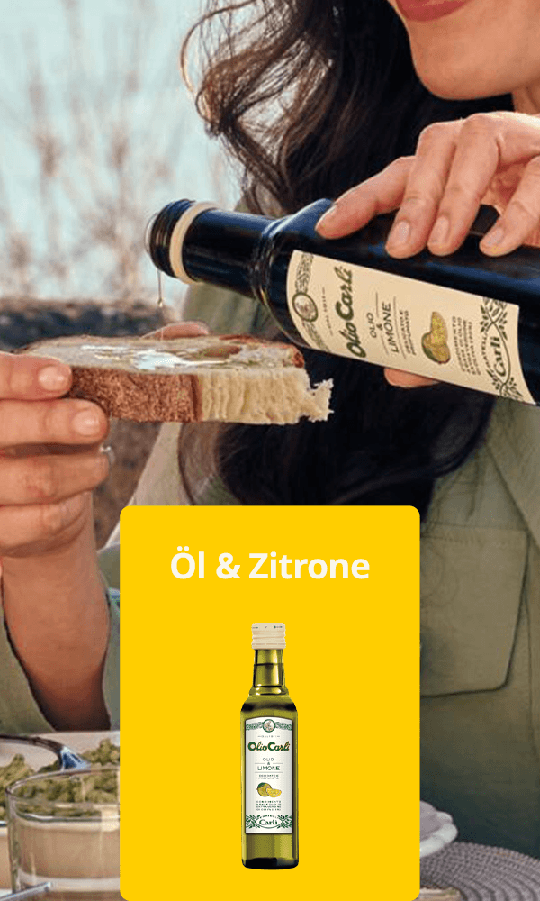 Olivenoel mit Zitrone