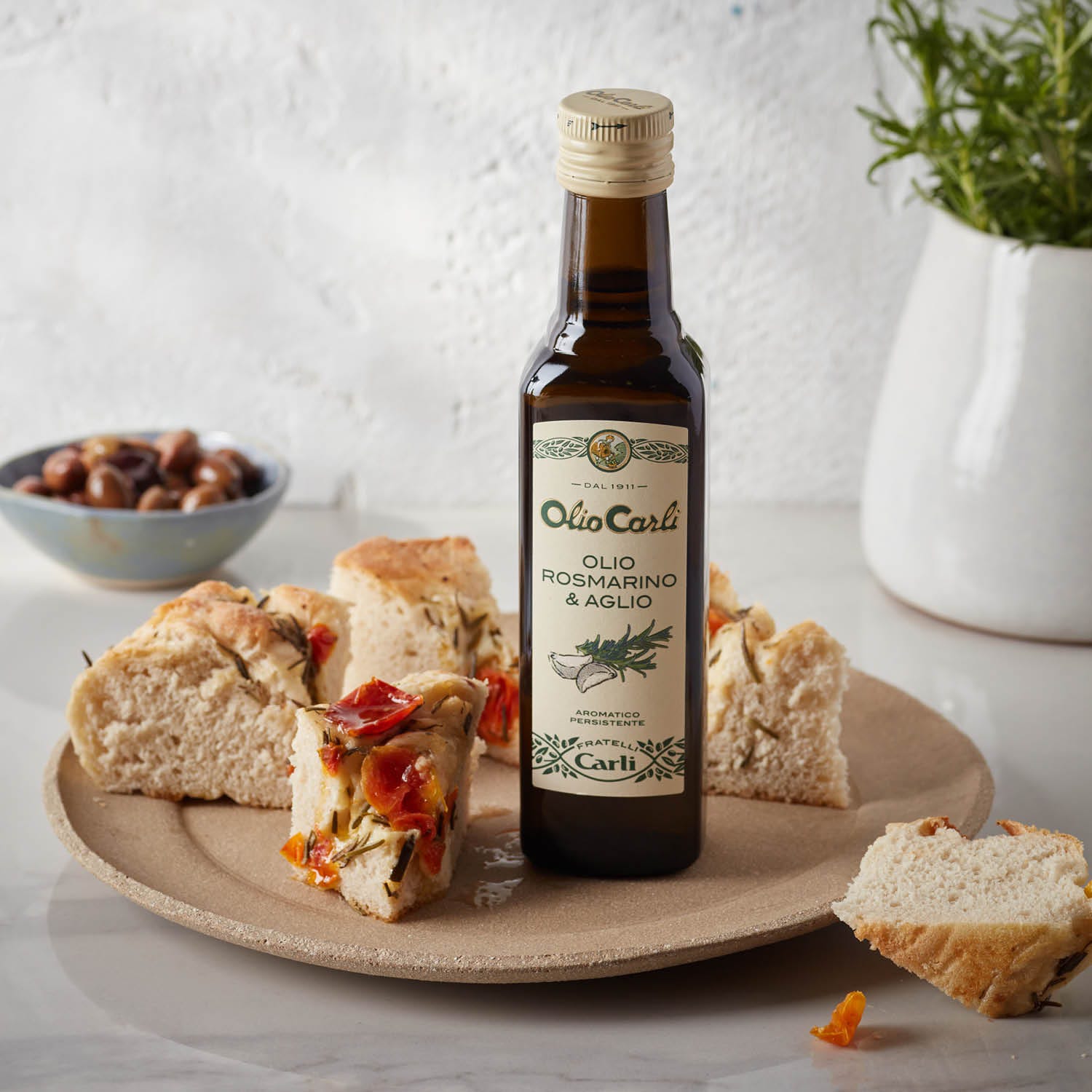 EVOO & Rosmarin & Knoblauch
