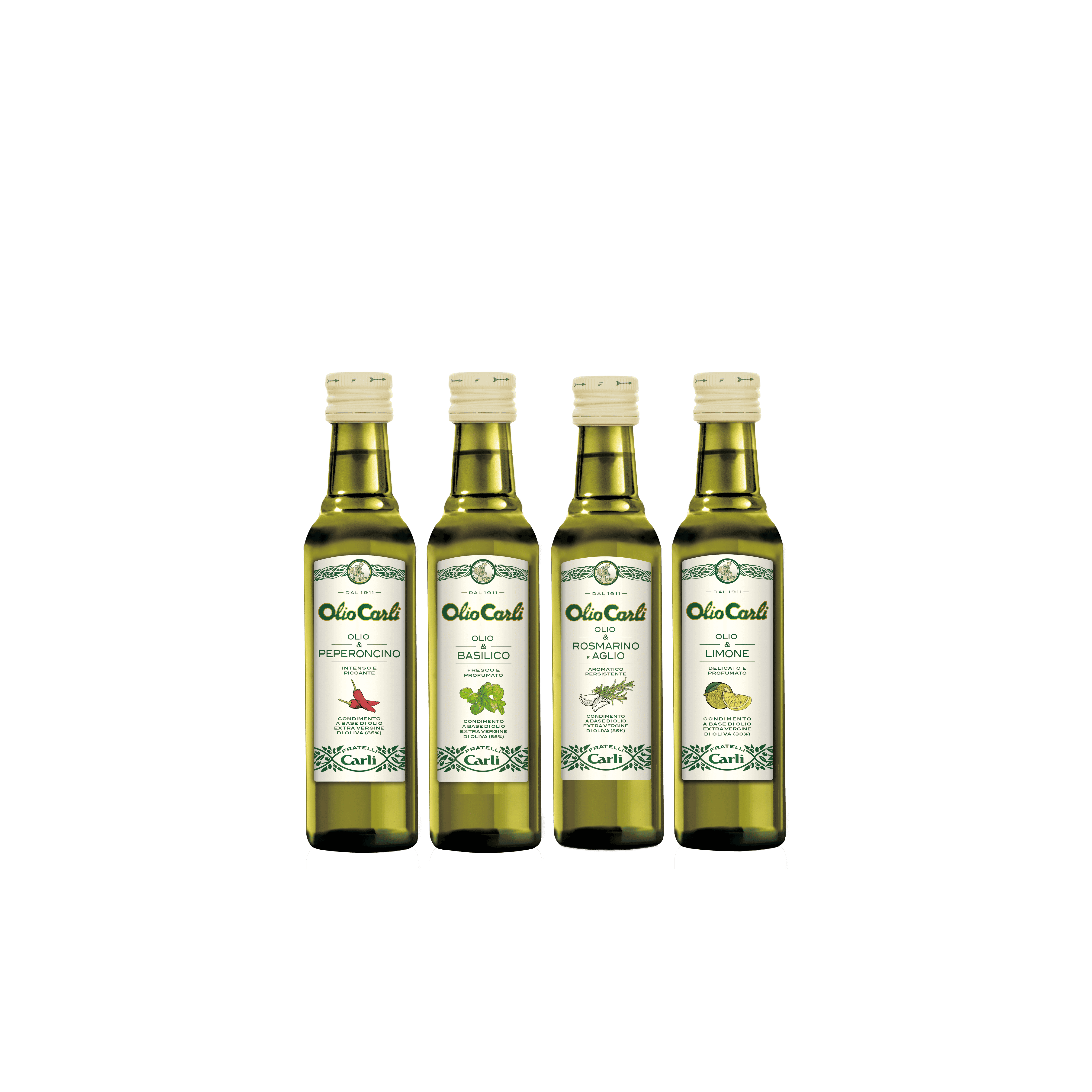 Sortiment Gewürzte Native Olivenöle Extra