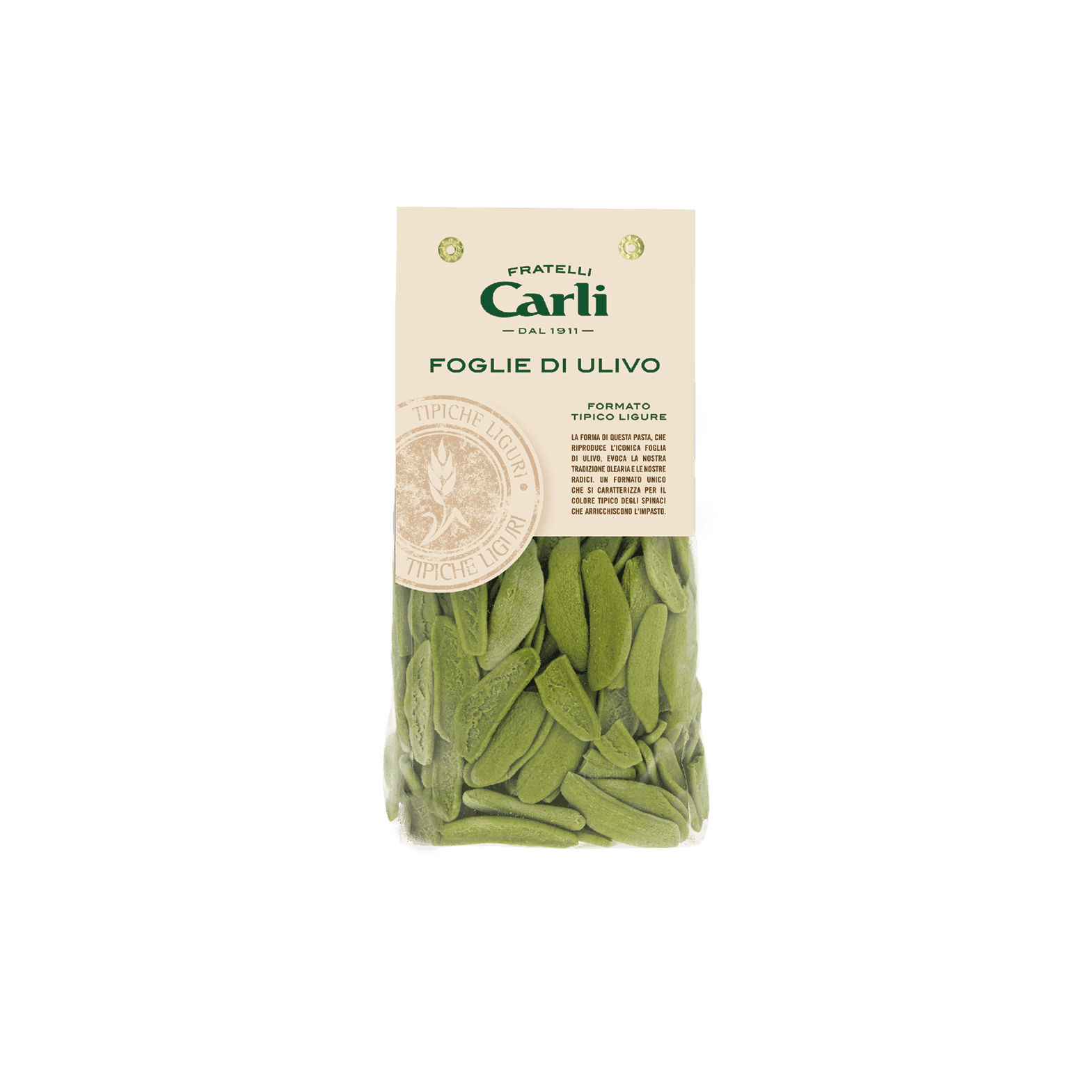 Foglie di Ulivo Pasta aus Hartweizengrieß