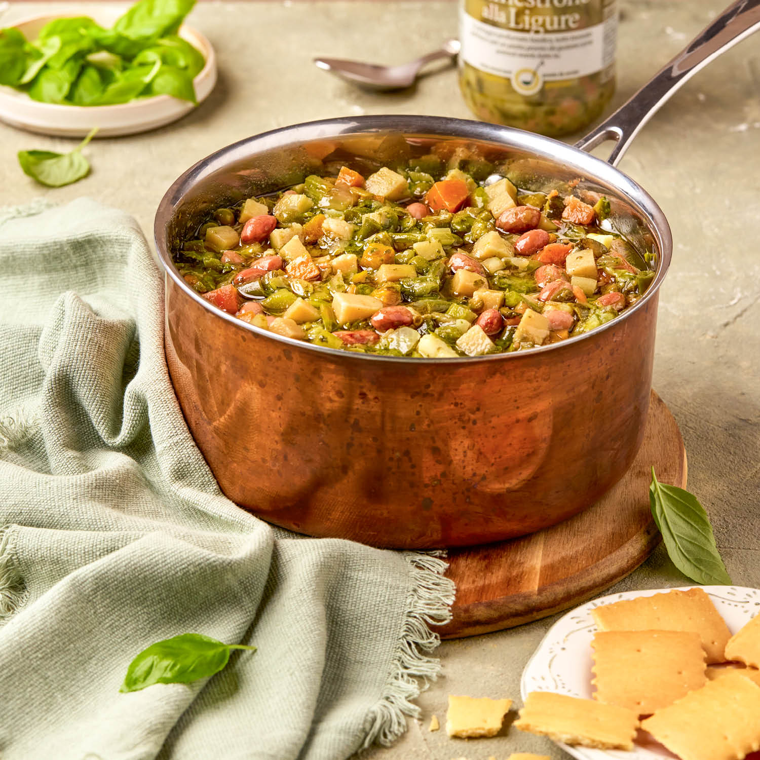 Minestrone auf Ligurische Art