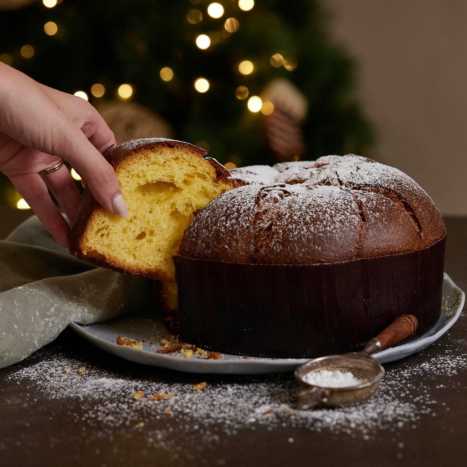 Panettone Soffice mit Olivenöl