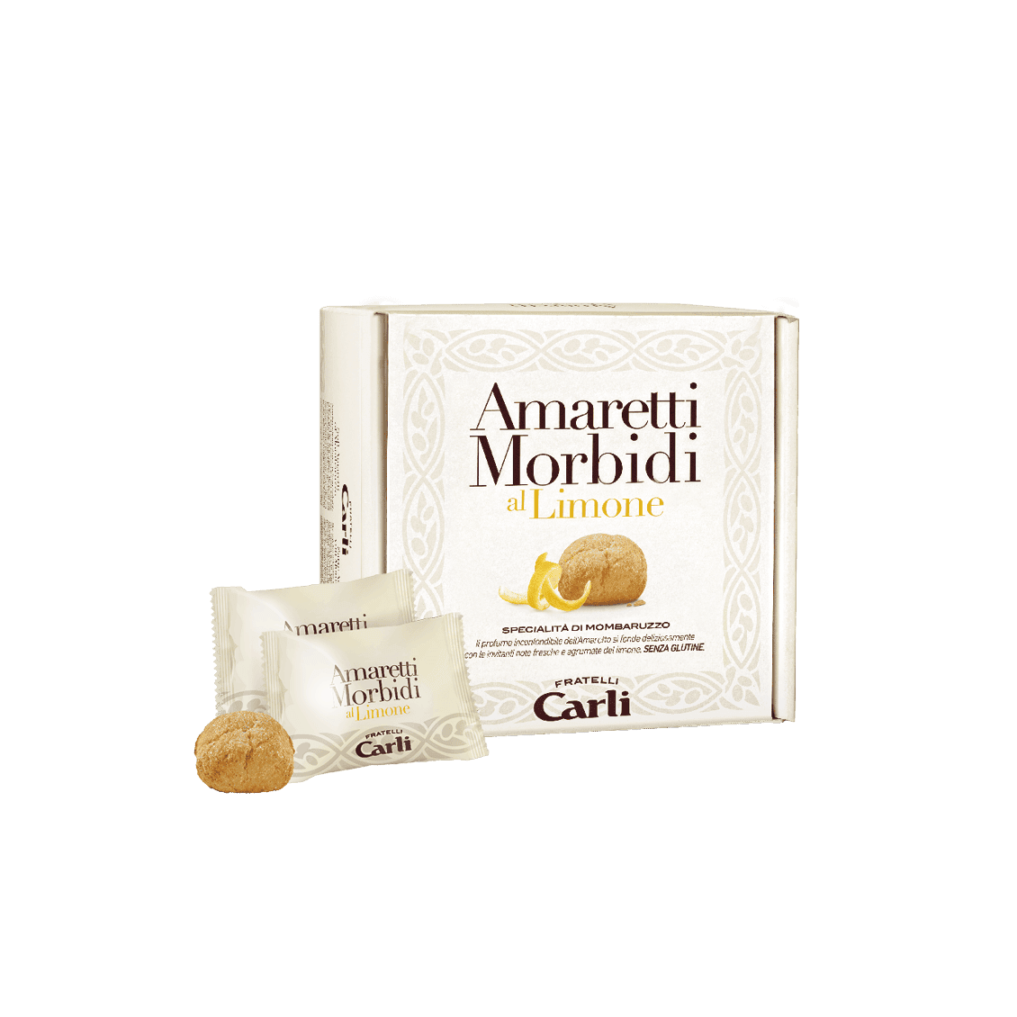 Zarte Amaretti mit Zitrone
