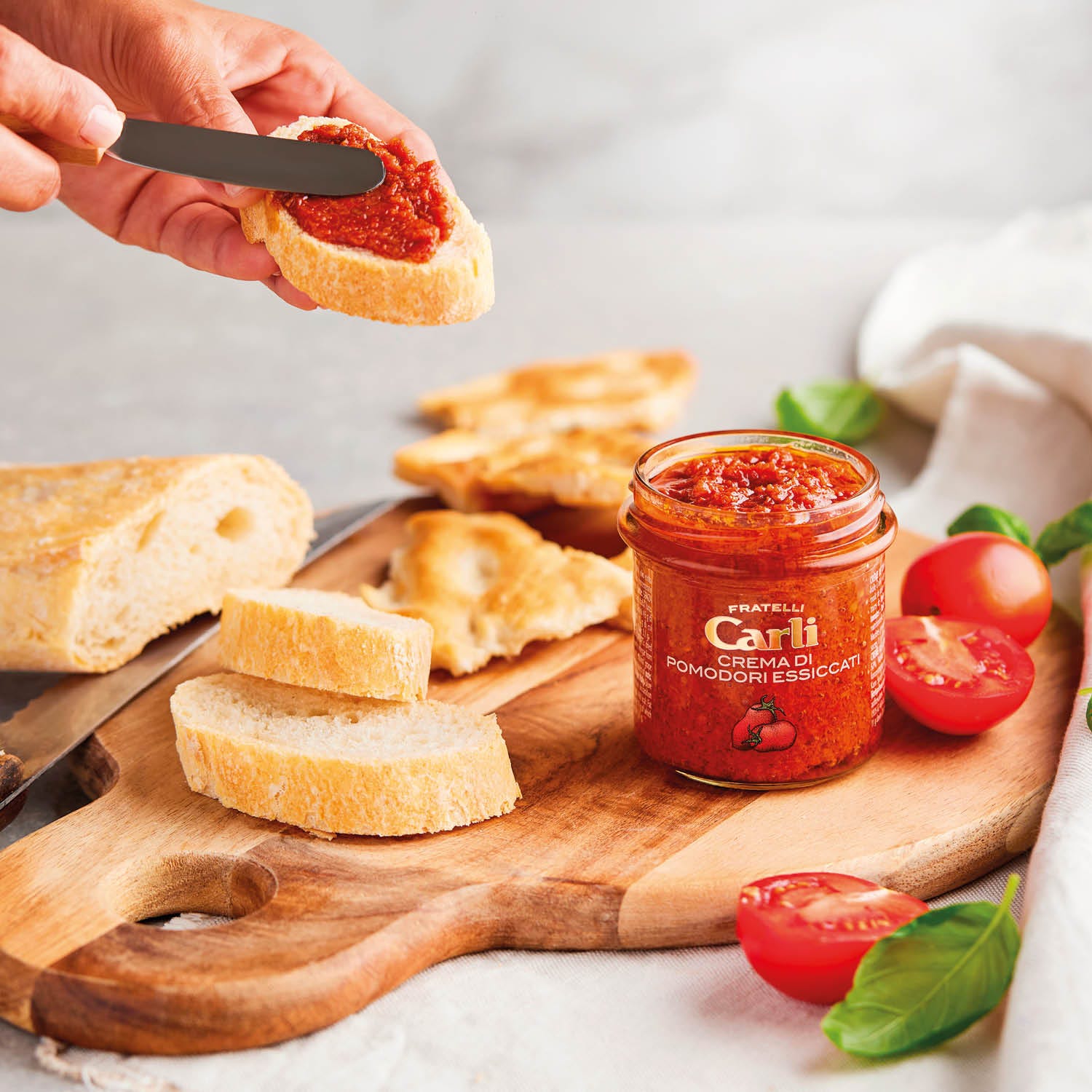 Creme aus Getrockneten Tomaten