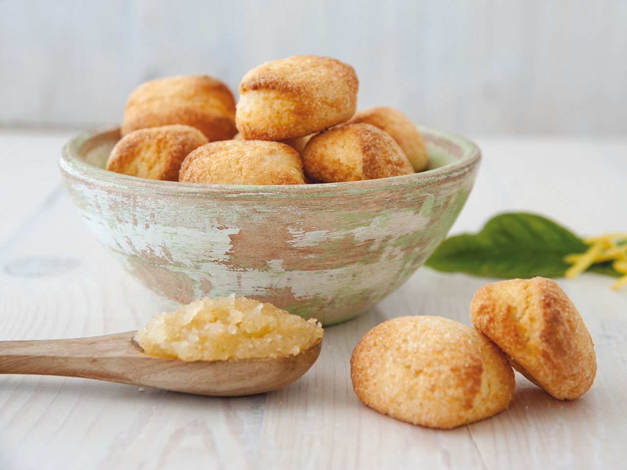 Amaretti mit Zitrone