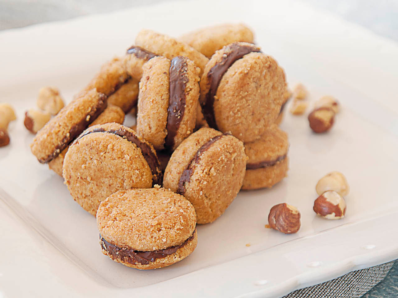 Baci di dama con il caffé