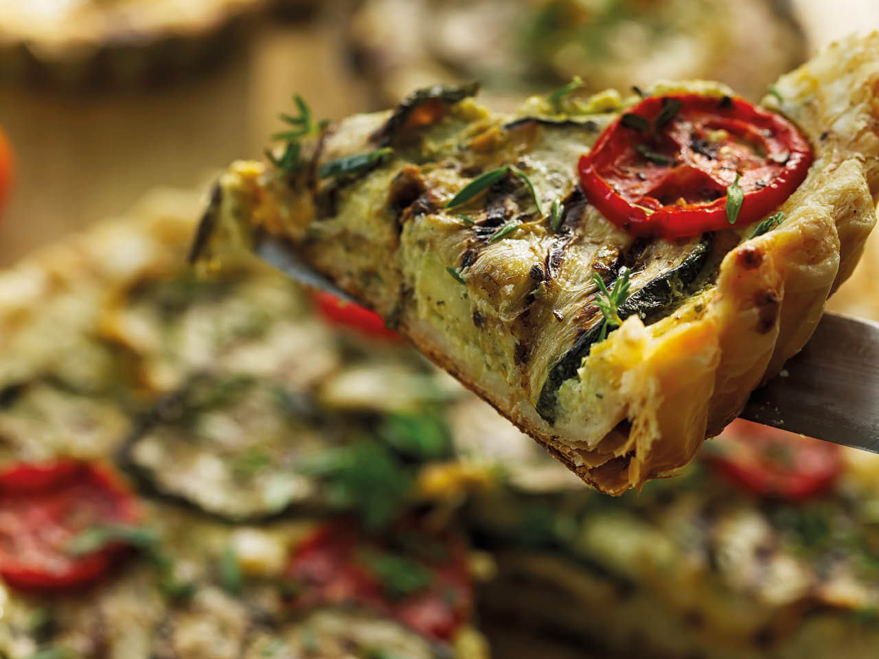Auberginen-quiche 