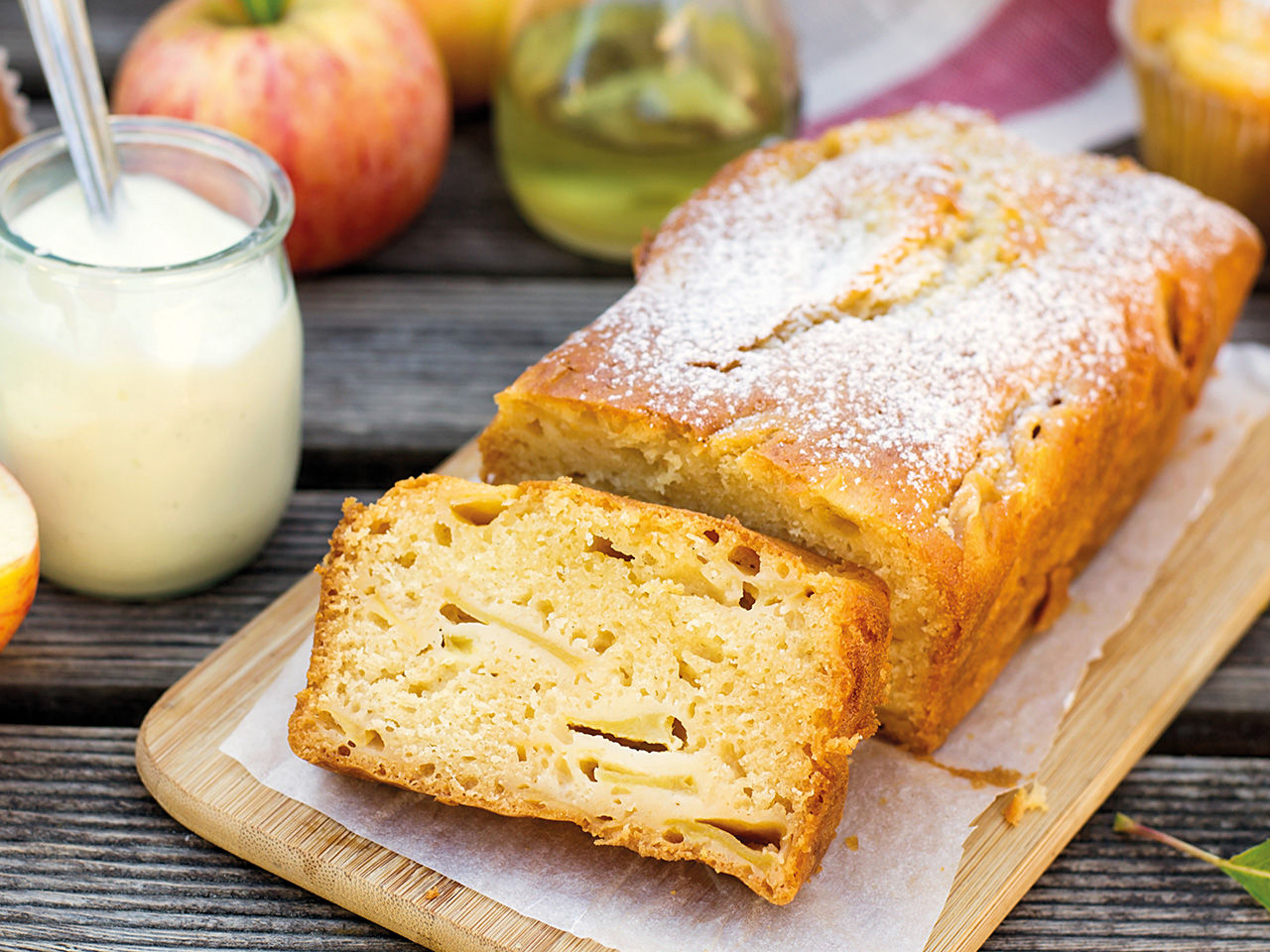 Kuchen aud Olivenöl gemacht