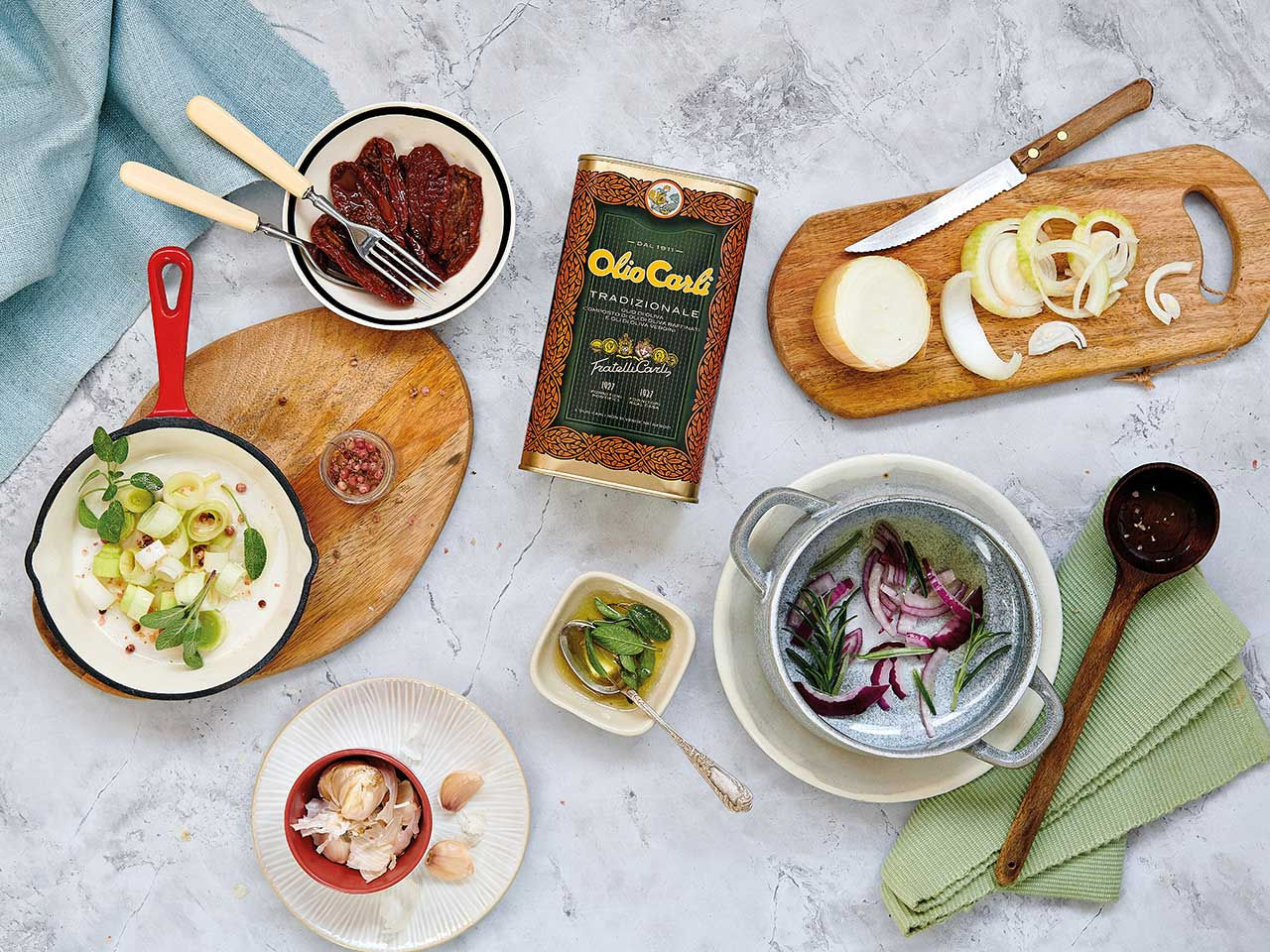 Produkte mit traditionellem Öl