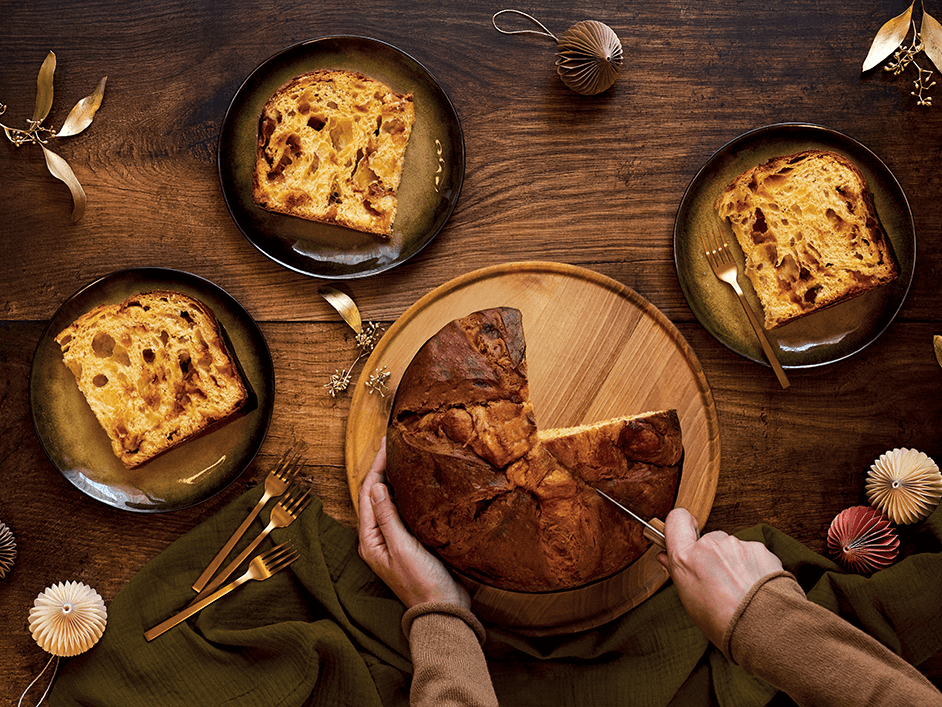 panettone karamell