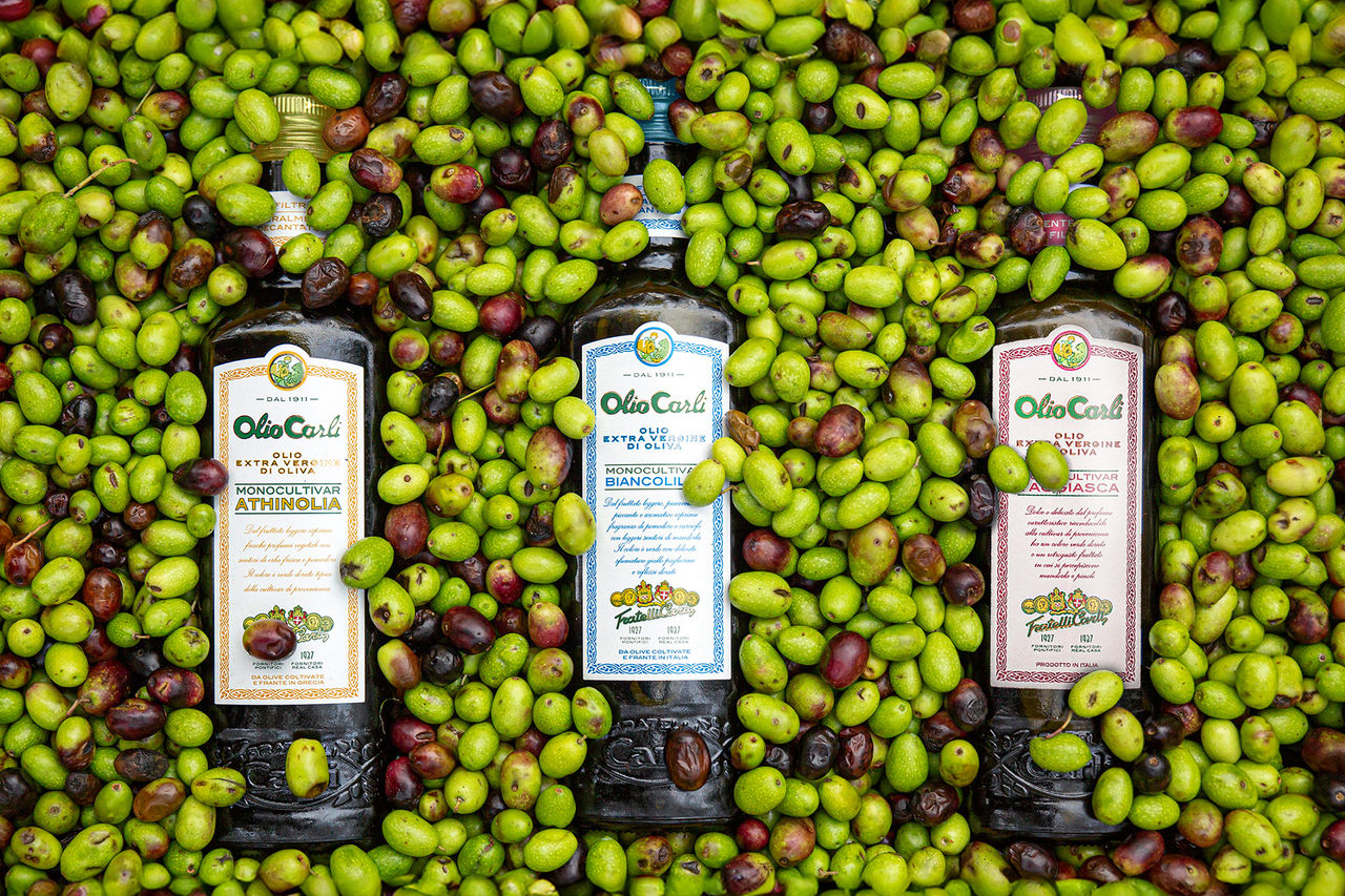 Löffel Olivenöl