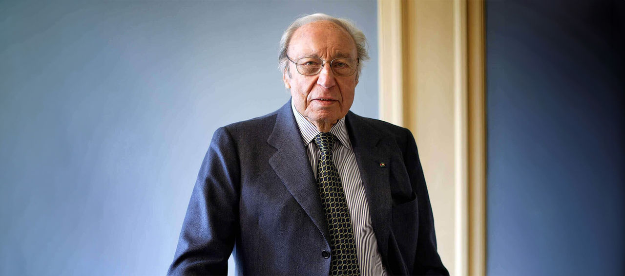 Olivenmuseum Carlo Carli, fotografisches Portraet des Cavaliere Carlo Carli